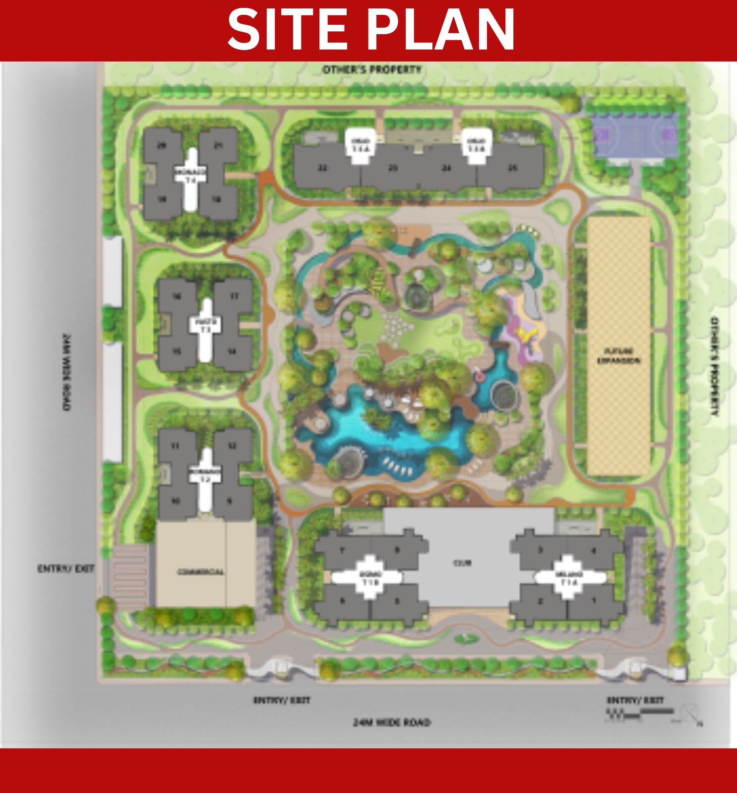 Mahagun My Laagoon floor plan 